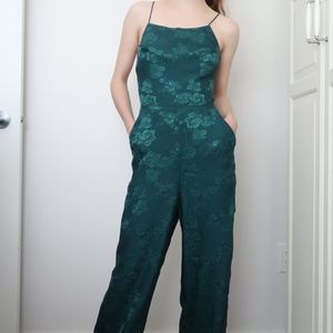 Urban Outfitters Emerald Green Jumpsuit
